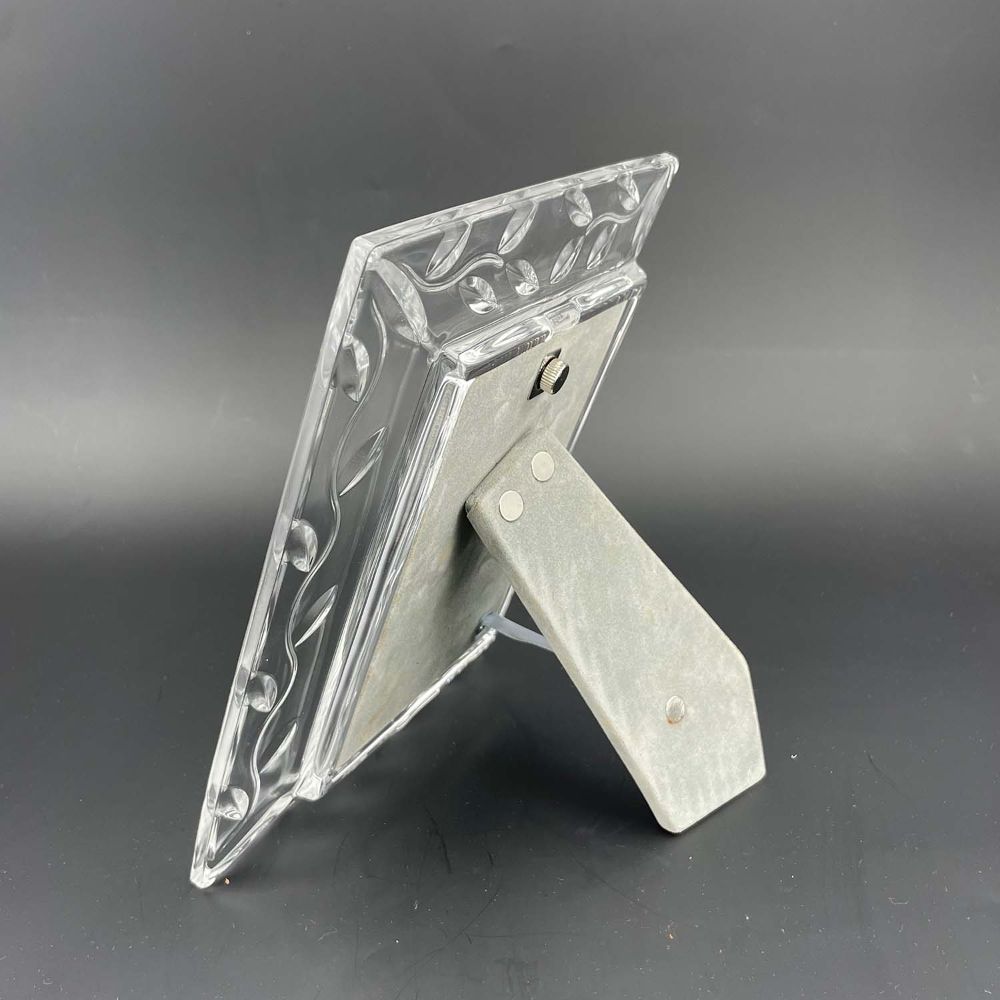 Kristall Bilderrahmen Blätter 17 x 22 cm
